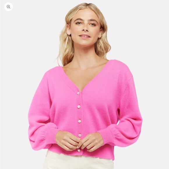 NWT BRODIE CASHMERE CAROLINE CARDIGAN - Picture 1 of 5